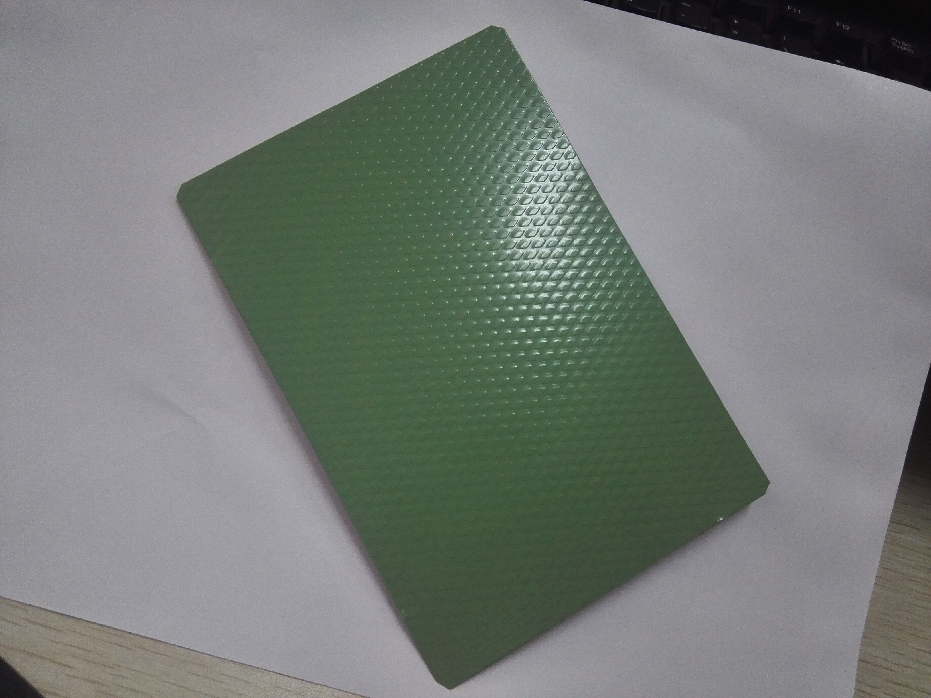 Embossed aluminum coil 